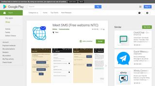 Meet SMS (Free websms NTC) - Apps on Google Play