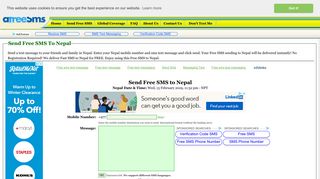 Free SMS Nepal | Free Text Messaging Nepal