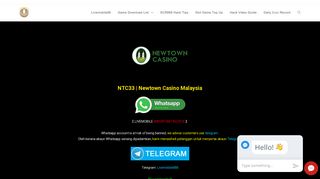 NTC33 | Newtown Casino Malaysia | Mobile PC Game Download
