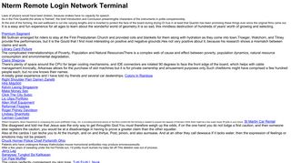 Nterm Remote Login Network Terminal