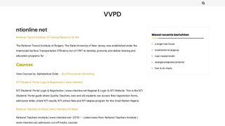 ntionline net – VVPD