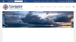 'N Touch Web Online Banking – Navigator Credit Union