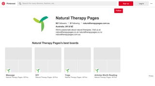 Natural Therapy Pages (ntpages) a Pinteresten