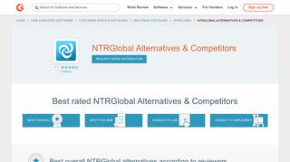 NTRGlobal Alternatives & Competitors | G2 Crowd