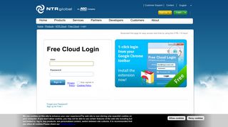 Free Cloud Login | NTRglobal
