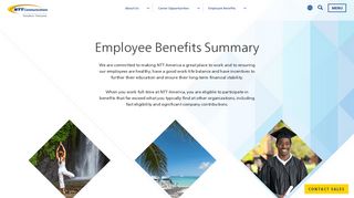 NTT America Employee Benefits Summary - About Us | NTT America