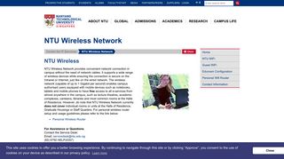NTU Wireless - Nanyang Technological University