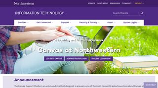 Canvas - Northwestern Information Technology's