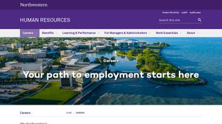 Careers: Human Resources - Northwestern University