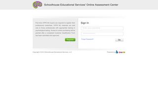 CPPS NU Online Assessment Center - Login