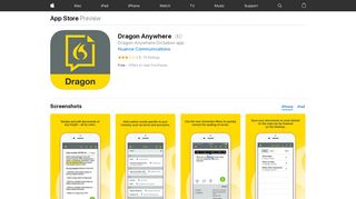 Dragon Anywhere on the App Store - iTunes - Apple