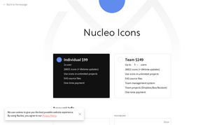 Sign up - Nucleo App
