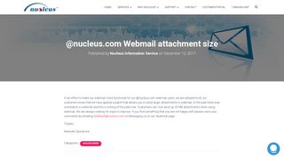@nucleus.com Webmail attachment size – Nucleus