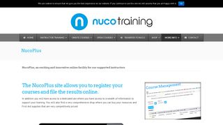 NucoPlus Instructors Portal | Nuco Training