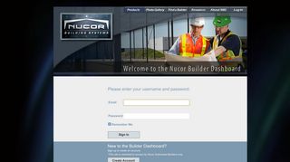 Log-In to NBS - Nucor Building Systems