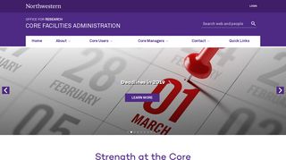 Core Facilities Administration | Northwestern University Office for ...