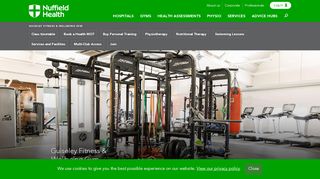 Gyms in Guiseley, Fitness & Wellbeing | Nuffield Health