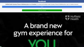 Nuffield Health Guiseley Fitness & Wellbeing Gym ... - Facebook Touch
