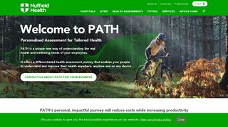 PATH - Personalised Assessment for Tailored Health | Nuffield Health