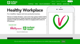 Healthy Workplace - Nuffield Health