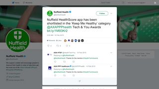 Nuffield Health on Twitter: 