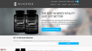 Nugenix® Official Site | Nugenix Free Testosterone Boosters