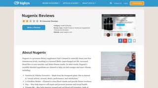Nugenix Reviews - Is it a Scam or Legit? - HighYa