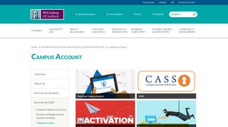 Campus Account - NUI Galway