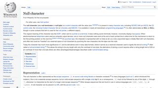 Null character - Wikipedia