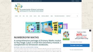 Numbergym Maths – Elmwood Education