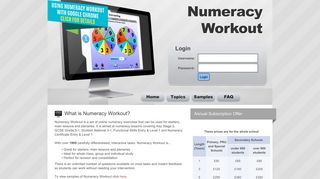 Numeracy Workout