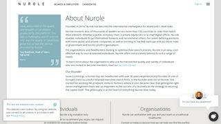 Founder and company history - about Nurole