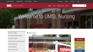 UMSL College of Nursing - University of Missouri-St. Louis