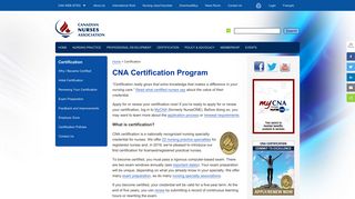 Certification - CNA
