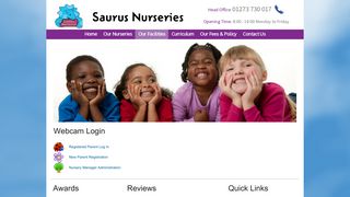 Webcam Login - Saurus Nurseries - Tinysaurus, Supersaurus ...