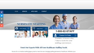 Nurses Etc - Medical Staffing Solutions, Staffing support, CNA Classes ...