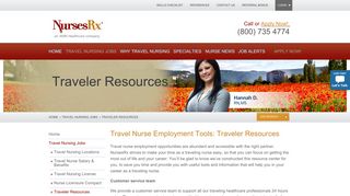 Travel Nurse Employment – Traveler Resources | NursesRx