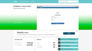 nw.cascom.com.au - ShiftMatch | Nurse West - Nw Cascom - Sur.ly