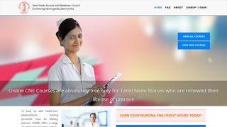 TNMC - CNE - Tamil Nadu Nurses and Midwives Council