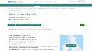 The Scottish Nursing Guild, 160 Dundee Street, Edinburgh, City of ...