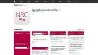 Nursing Reference Center Plus on the App Store - iTunes - Apple