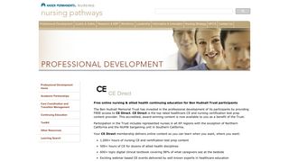 CE Direct - Kaiser Permanente Nursing