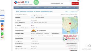 Nursingtestbank.info - Hosting Company Cloudflare, Inc - Myip.ms