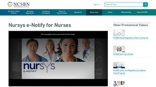 Nursys e-Notify for Nurses | NCSBN
