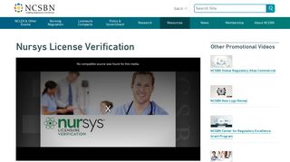 Nursys License Verification | NCSBN