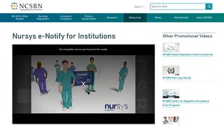 Nursys e-Notify for Institutions | NCSBN