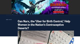 Can Nurx, the 'Uber for Birth Control,' Help Women in the Nation's ...