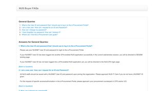 eProcurement: Buyer FAQs - SESAMi