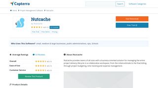 Nutcache Reviews and Pricing - 2019 - Capterra