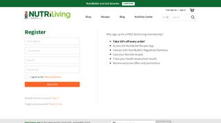 NutriLiving by NutriBullet | Register for Free